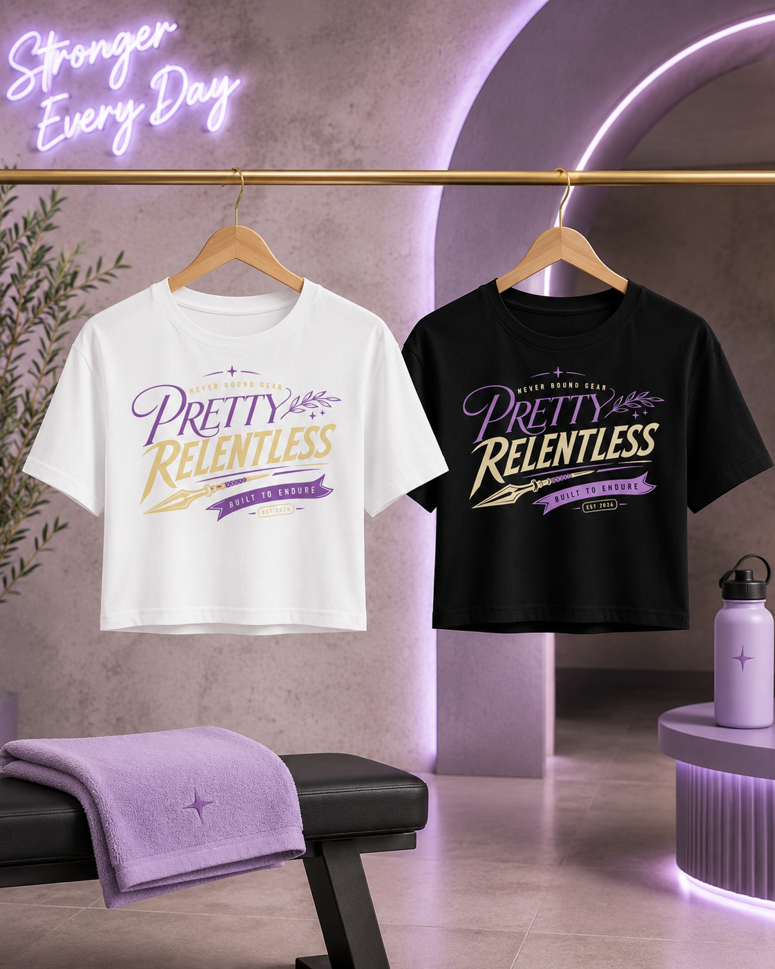 Pretty Relentless Women’s Crop Top