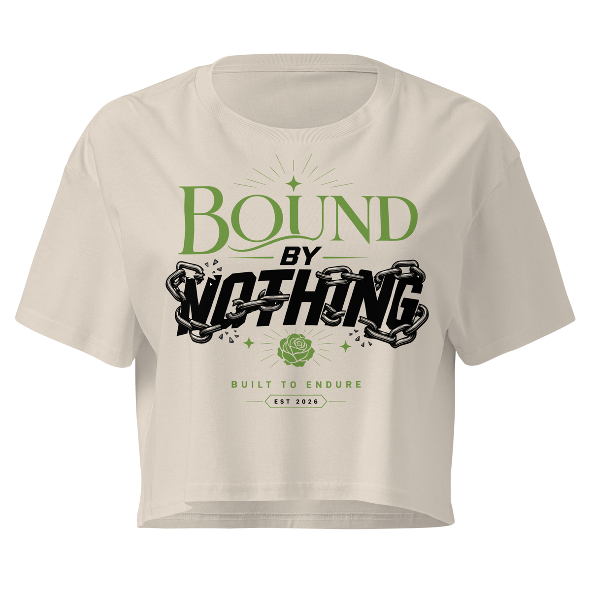 Bound By Nothing Women’s Crop Top